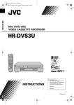 JVC LPT0641-001A VCR User Manual