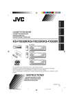 JVC KS-FX850R Cassette Player User Manual