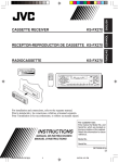 JVC KS-FX270 Cassette Player User Manual