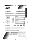 JVC KD-SHX700 Car Stereo System User Manual