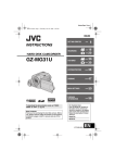 JVC GZ-MG31U Camcorder User Manual