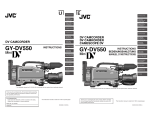 JVC GY-DV550 Camcorder User Manual