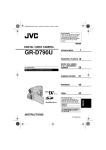 JVC GR-D790U Camcorder User Manual