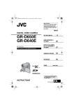 JVC GR-D650E Digital Camera User Manual