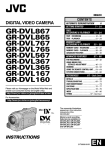 JVC GR-AXM510 Camcorder User Manual