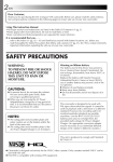 JVC GR-AXM368EG Camcorder User Manual