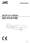 JVC DZ-VCA1SE Security Camera User Manual