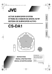JVC CS-DA1 Speaker User Manual