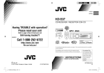 JVC CA-UXH33 CD Player User Manual