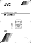 JVC CA-MXKB25 Home Theater System User Manual