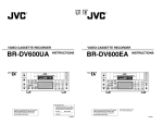 JVC BR-DV600EA VCR User Manual