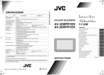 JVC AV-32WFR1EK, AV-28WFR1EK CRT Television User Manual