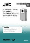 JVC 0810YMH-AL-OT Camcorder User Manual