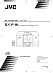 JVC 0609YAMMDWBET Stereo System User Manual