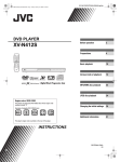 JVC 0204KTYBICJSC DVD Player User Manual