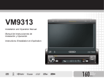 Jensen VM9313 Car Video System User Manual