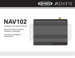 Jensen NAV102 GPS Receiver User Manual