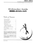Jenn-Air JDB8910 Dishwasher User Manual