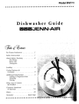 Jenn-Air DW711 Dishwasher User Manual