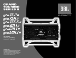 JBL CST56 Home Theater System User Manual