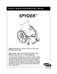 Invacare 1048922 Mobility Aid User Manual