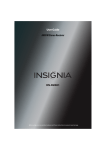 Insignia NS-R2001 Stereo Receiver User Manual