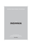 Insignia NS-LTDVD19 TV DVD Combo User Manual