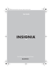 Insignia NS-DPFC01 Clock Radio User Manual