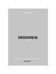 Insignia NS-CLWL01 Clock Radio User Manual