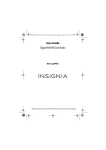 Insignia NS-CLOPP2 Clock Radio User Manual