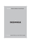 Insignia NS-14FCT Clock Radio User Manual