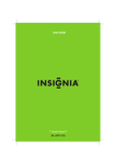 Insignia 10-0499 Handheld TV User Manual
