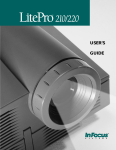 InFocus 210 Projector User Manual