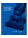 Infinity NV28 Vacuum Cleaner User Manual