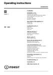 Indesit DIF 1614 Dishwasher User Manual