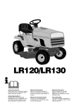 Husqvarna LR 130 Lawn Mower User Manual