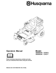 Husqvarna 968999245/ CZ3815 Lawn Mower User Manual