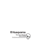 Husqvarna 966502301 Lawn Mower User Manual