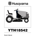 Husqvarna 960430172 Lawn Mower User Manual