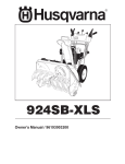 Husqvarna 550XP Chainsaw User Manual