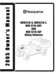 Husqvarna 4210-E Automobile User Manual