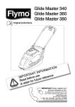 Husqvarna 360 Lawn Mower User Manual