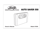 Hunter Fan 47550 Thermostat User Manual