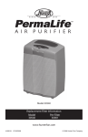 Hunter Fan 30540 Air Cleaner User Manual
