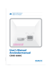 Humax CXHD-5000C DVR User Manual