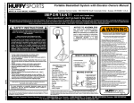 Huffy ortable Basketball System Board Games User Manual