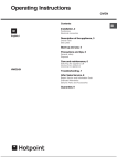 Hotpoint HWD24X Oven User Manual