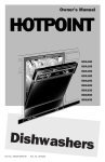 Hotpoint HDA105 Dishwasher User Manual