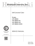 Hoshizaki AM-50BAE-DS Ice Maker User Manual