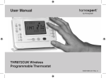 Honeywell THR872CUK Thermostat User Manual